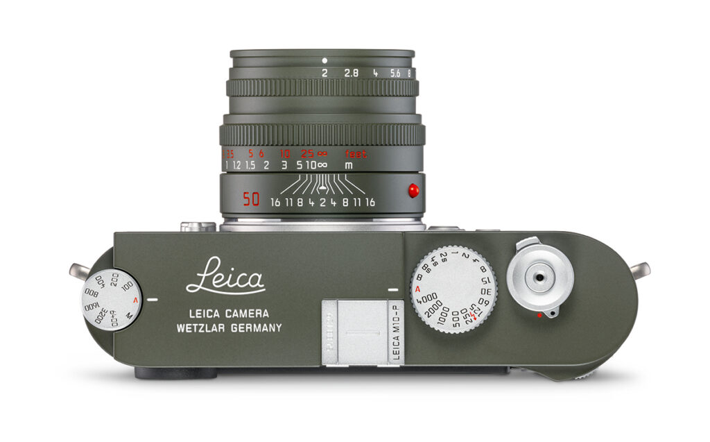 Leica limited 'Safari' edition M10-P  bottom view