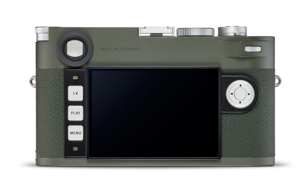 Leica limited 'Safari' edition M10-P  Back end