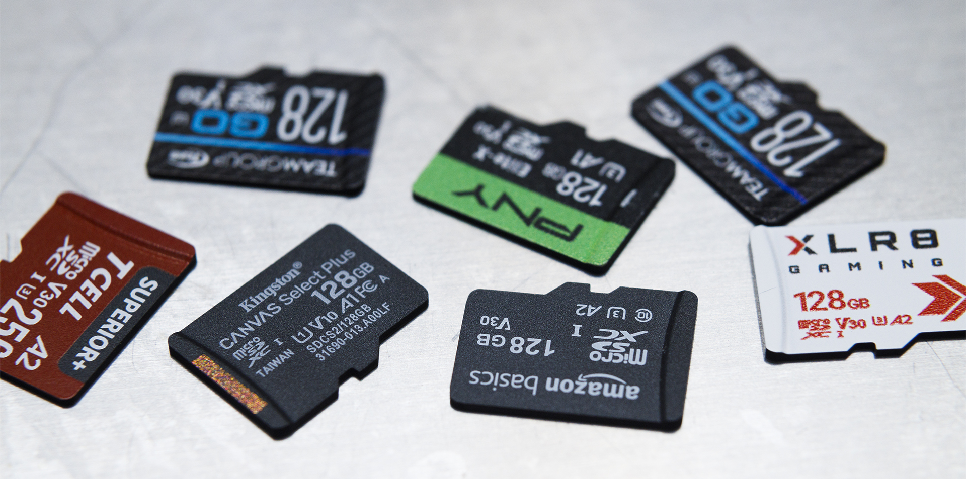 6 - 128GB Class 3 V30 Micro SD cards compared and reviewed